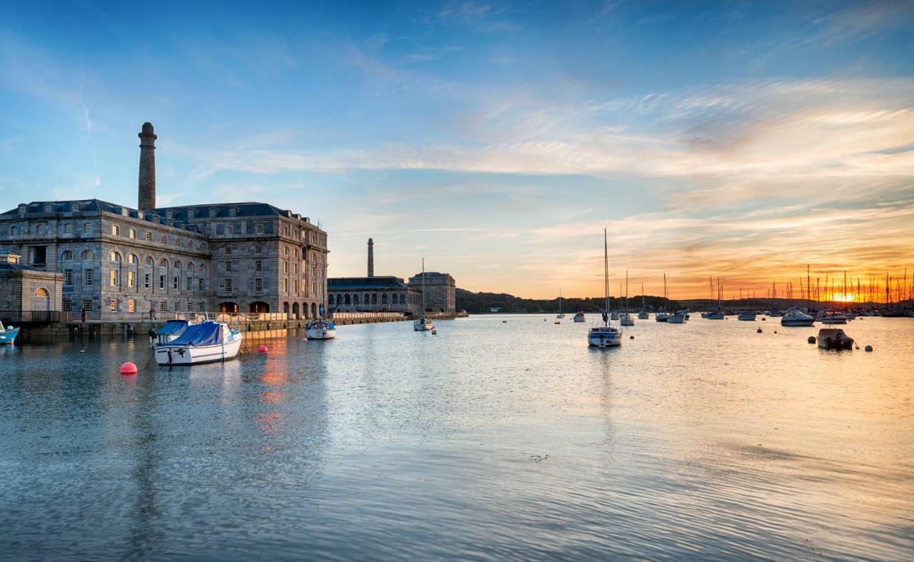 Pure B - Exceptional Views Of Tamar & Royal William Yard With Free Parking & Wifi Lejlighed Plymouth Eksteriør billede